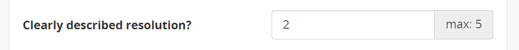 Numeric Value Question Type Display As Input