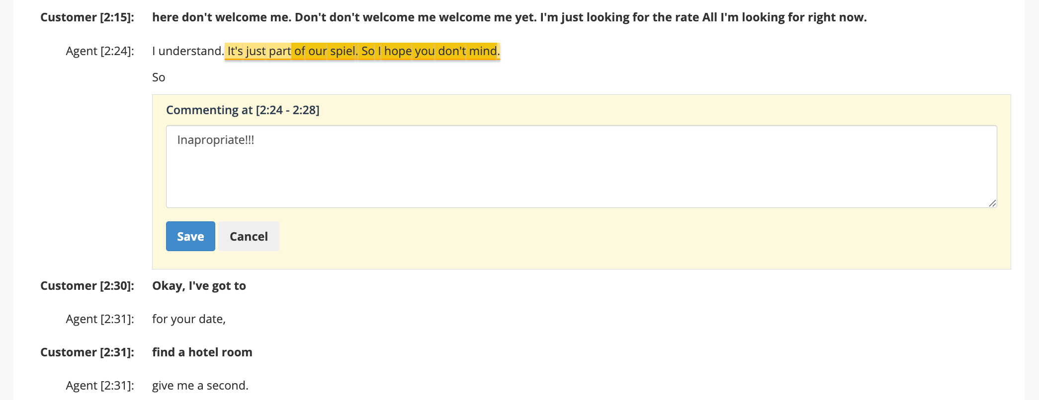Transcript - Inline comments