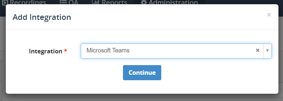 MiaRec add Microsoft Teams integration