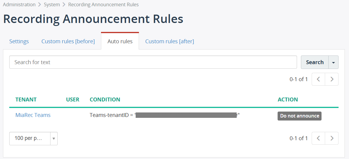 recording-announcement-tenant-action-auto-rule