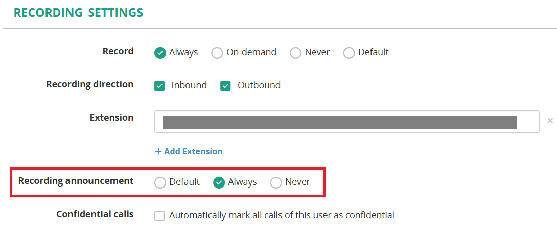 recording-announcement-user-action
