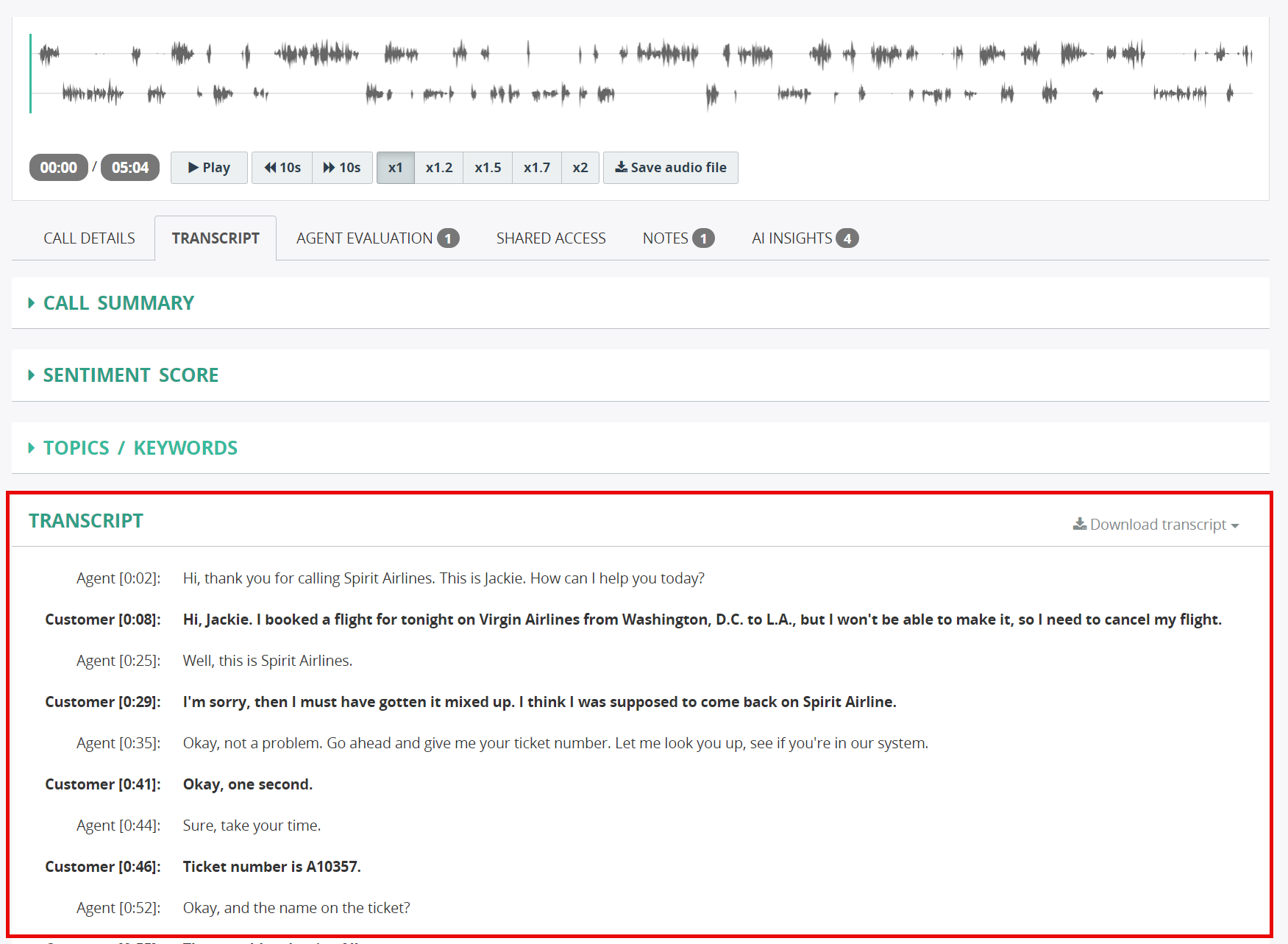 View transcript
