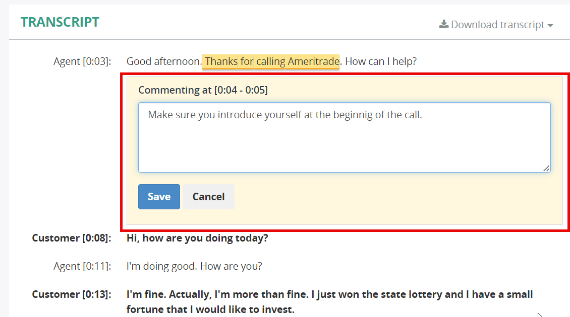 Add inline comment